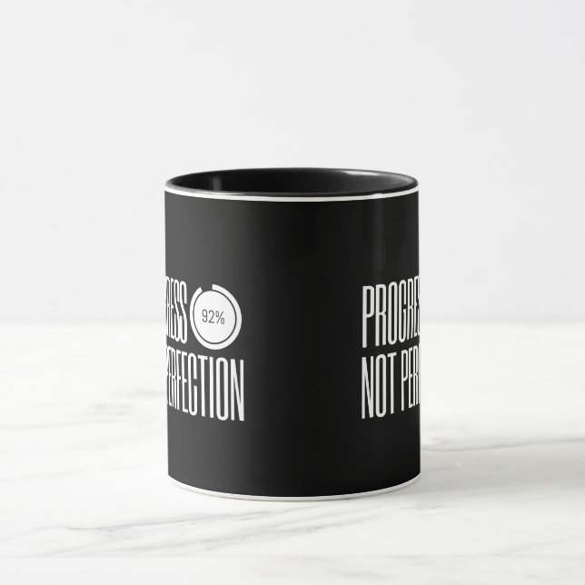 Progrès et non Perfection — Tasse (Centre)