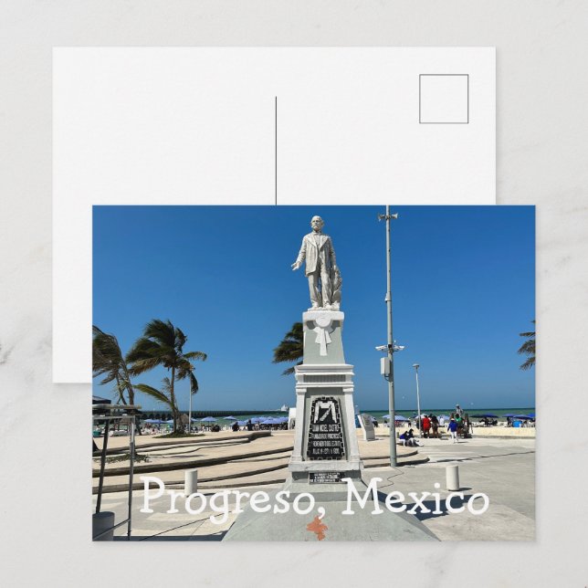 Progreso, Mexique - Carte postale standard (Devant / Derrière)