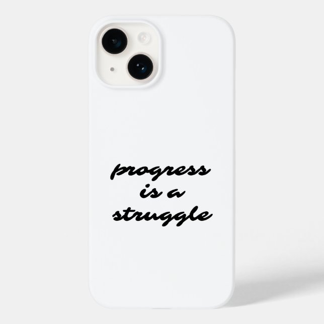 Progress iPhone Case (Back)
