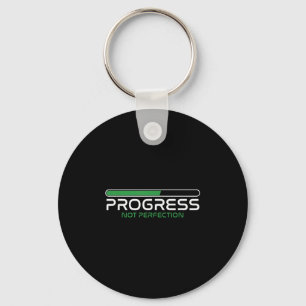 Progress Not Perfection _ Motivation Insration Keychain