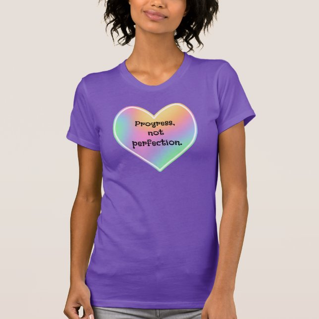 Progress Not Perfection Women's T-Shirt (Front)