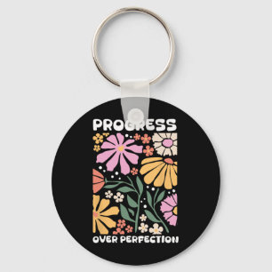 Progress Over Perfection Aby Therapist Behaviour R Keychain