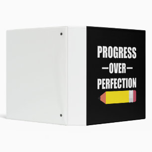 Progress Over Perfection Back To School Teacher Binder