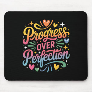 Progress Over Perfection Back To School Teachers E Mouse Pad