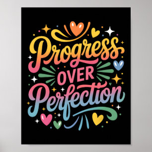 Progress Over Perfection Back To School Teachers E Poster