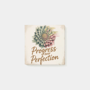 Progress Over Perfection Post-it Notes