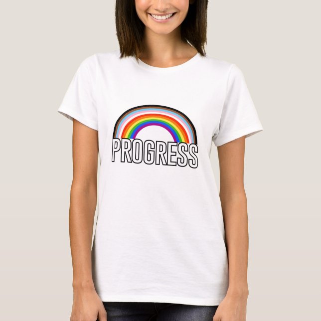 Progress Pride Arc T-Shirt (Front)
