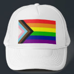 Progress Pride Ball Cap<br><div class="desc">Progress Pride Ball Cap -
Makes a Great Gift!</div>