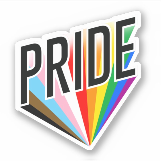 Progress Pride Burst (Front)