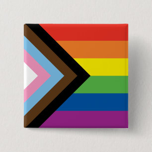 Progress Pride Button