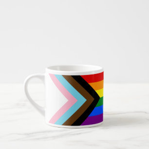 Progress Pride Flag Espresso Cup