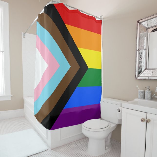 Progress Pride Flag LGBTQ+ (In Situ)