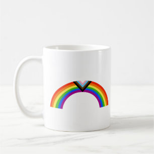 Progress Pride Rainbow Arch Coffee Mug