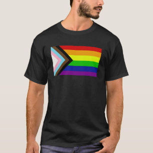 Progress Pride Rainbow Flag For Inclusivity  1 T-Shirt