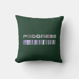 Progress – Small Steps, Big Growth Throw Pillow
