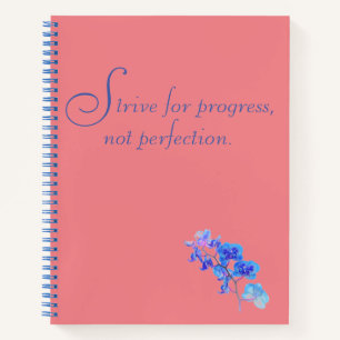 Progress Spiral Notebook