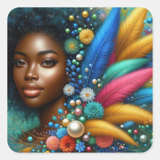 Progression Square Sticker