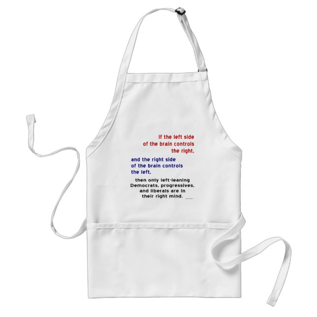 Progressives in Right Mind Standard Apron (Front)