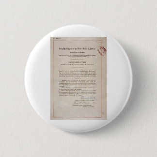 Prohibition 18th Amendment 2 Inch Round Button