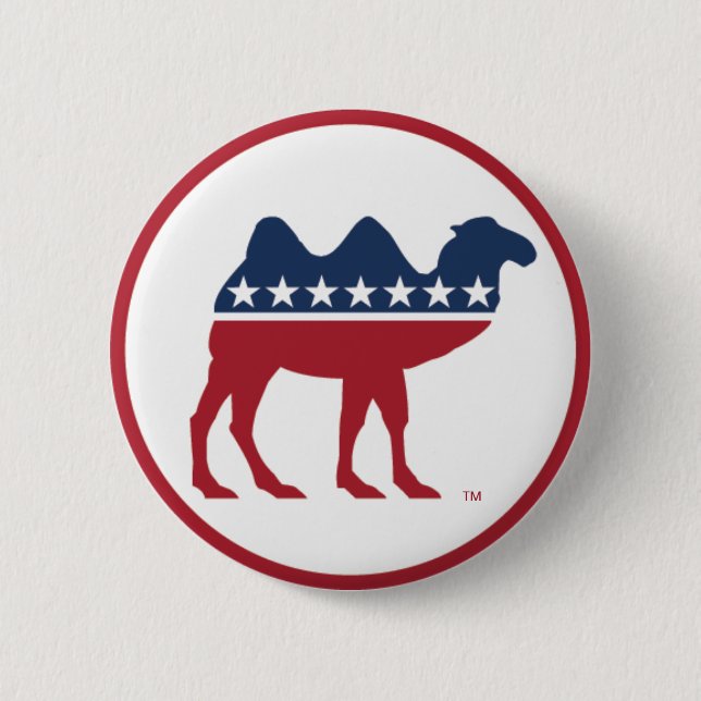 Prohibition Party Logo 2 Inch Round Button (Front)