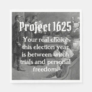 Project 1625 napkin