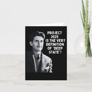 Project 2025 Deep State 1 Card