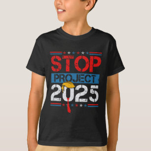 Project 2025 Trump's Project Anti Trump 1  T-Shirt