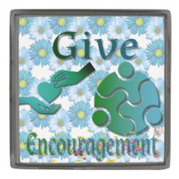 Project: ACKNOWLEDGE-GE Gunmetal Finish Lapel Pin