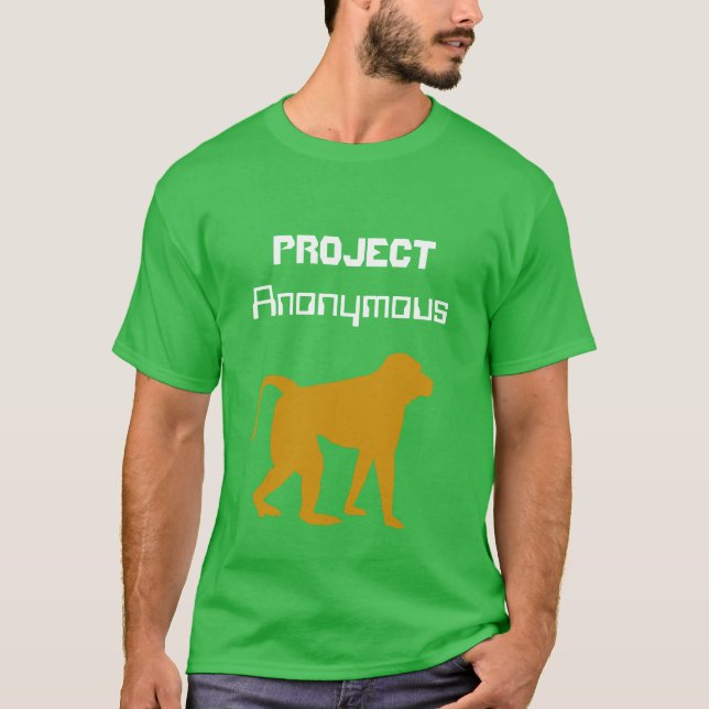 Project Anonymous Baboon T-shirt (Front)