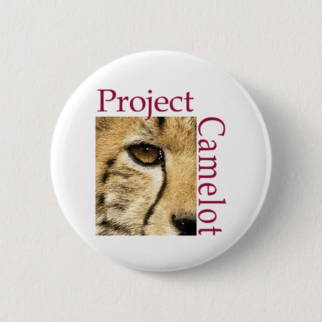 Project Camelot 2 Inch Round Button (Front)