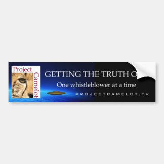 PROJECT CAMELOT Bumper Sticker