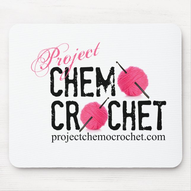 Project Chemo Crochet mousepad (Front)