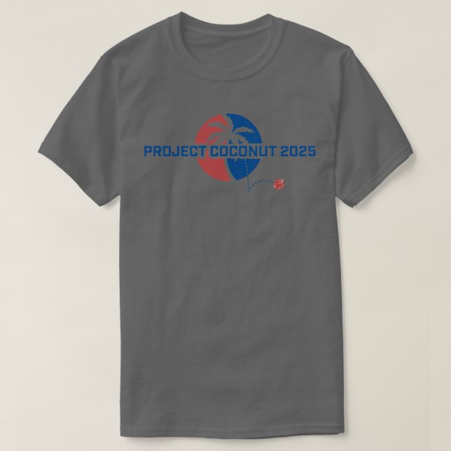 Project Coconut 2025 T-Shirt (Design Front)
