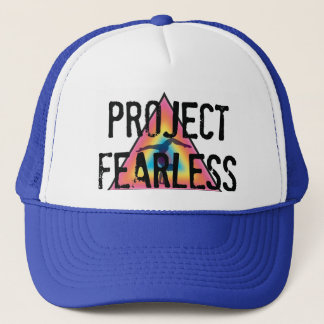 Project Fearless BLUE Trucker Hat
