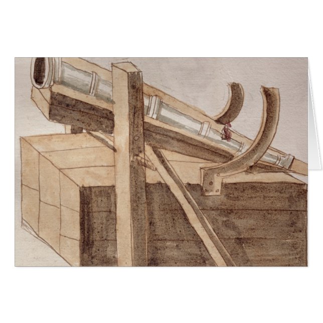 Project for a cannon (Front Horizontal)