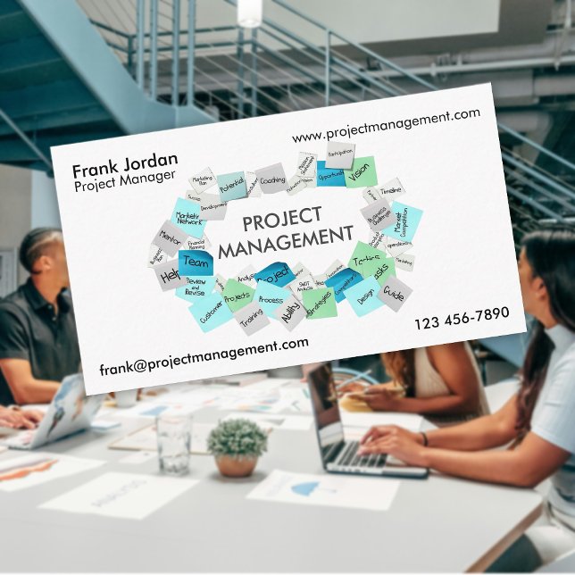 Project Manager Business Card (Creator Uploaded)