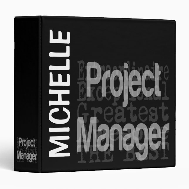 Project Manager Extraordinaire CUSTOM Binder (Front/Spine)