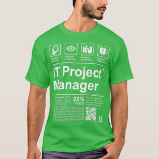 PROJECT MANAGER LABEL T-Shirt