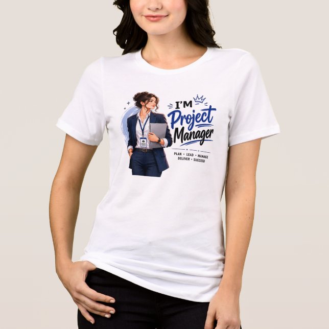 Project Manager Tshirt Design (Front)