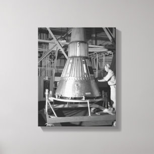 Project Mercury - Capsule #2 Photograph Canvas Print