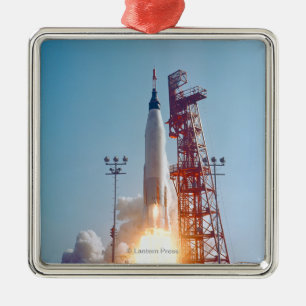 Project Mercury MA-9 Launch, Faith 7 Metal Ornament