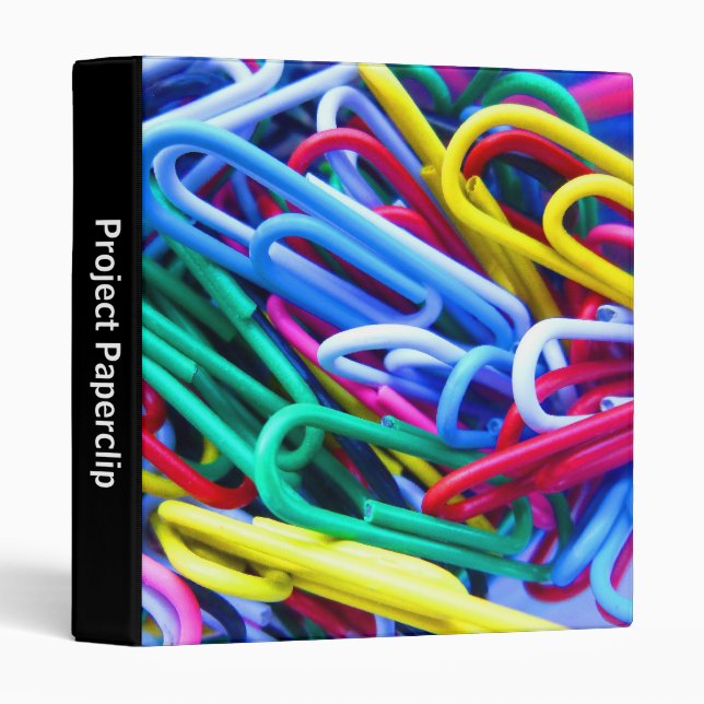 Project Paperclip (1in) Binder (Front/Spine)