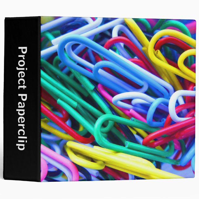 Project Paperclip (2in) Binder (Front/Spine)