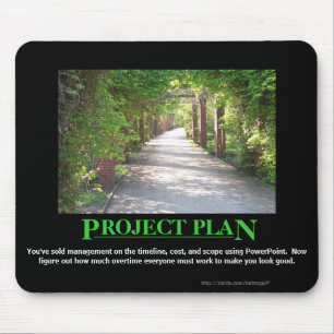 Project Plan - just make it match PowerPoint Mouse Pad