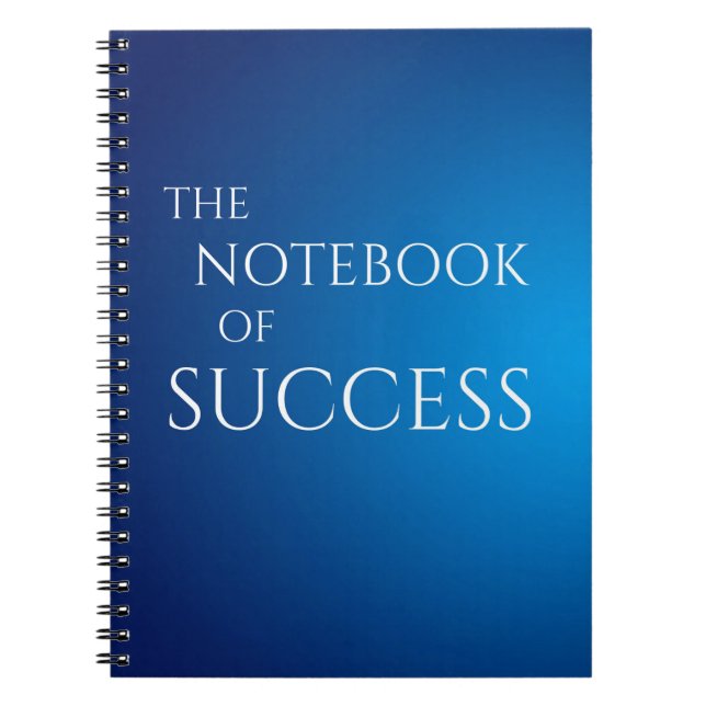 Project Planner Notebook: The Notebook of SUCCESS (Front)