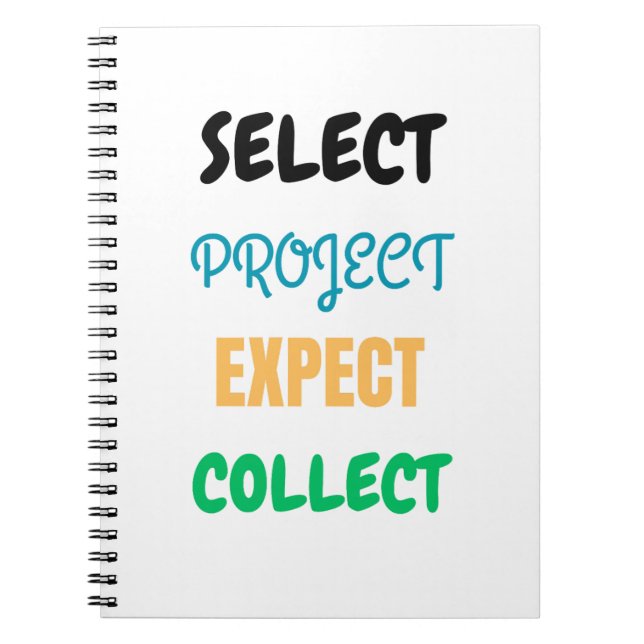 Project Select Attendez-vous à collecter le Carnet (Devant)