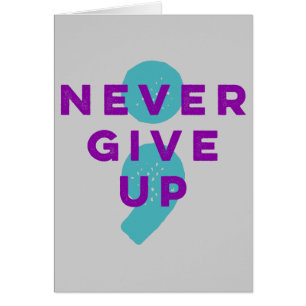 Project Semicolon Never Give Up Suicide Prevention