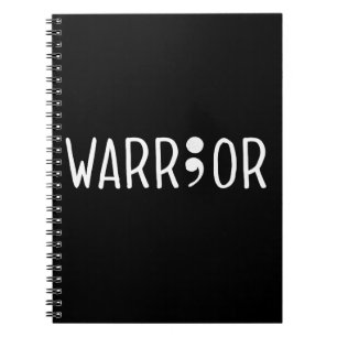 Project Semicolon Warrior Notebook