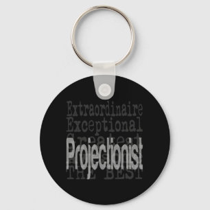 Projectionist Extraordinaire Keychain