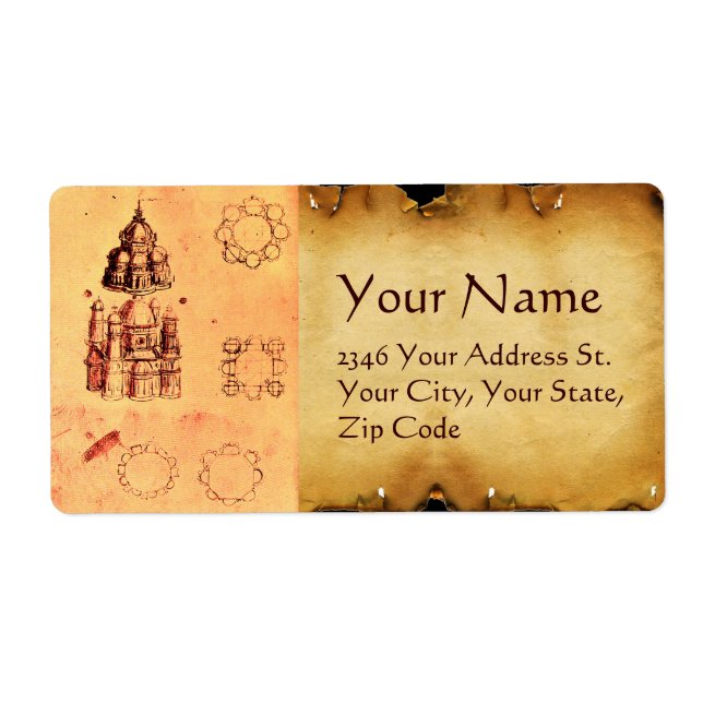 PROJET ARCHITECTURAL DE RENAISSANCE,ARCHITECTE (Devant)